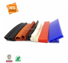 o型e型P型烤箱烘箱硅胶条 砖红色实心硅橡胶密封条 硅胶胶条