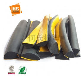 机柜电气工业机械自粘发泡橡胶密封防撞条