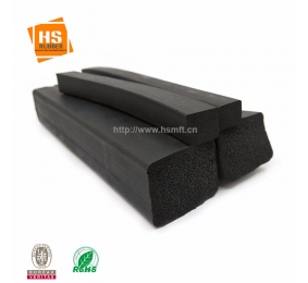 三元乙丙EPDM50*50工字型盾构机吸盘橡胶发泡密封条